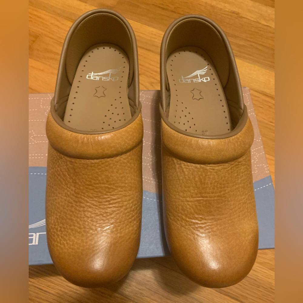 Dansko Closed Back Leather Clogs